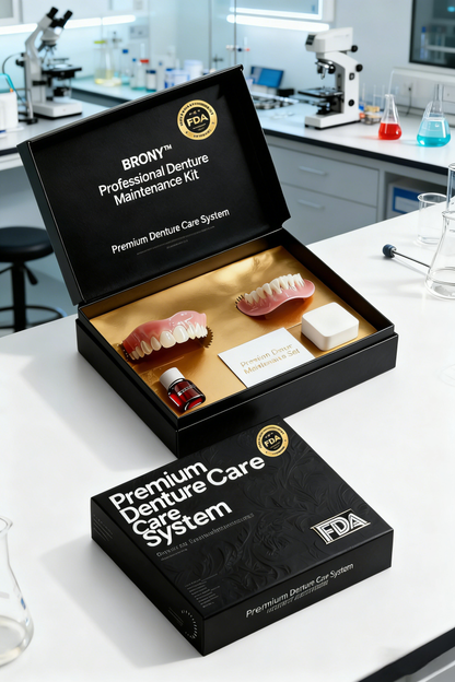 🔥🔥🔥Ends Today: 70% OFF!🦷BRONY™ Custom-Fit Full Functional Dentures Make you more confident
